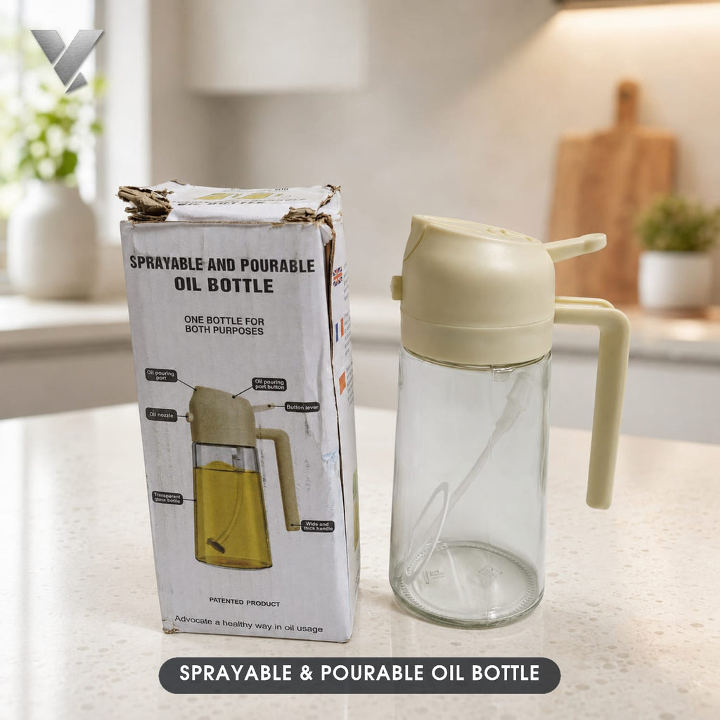 SPRAYABLE & POURABLE OIL BOTTLE