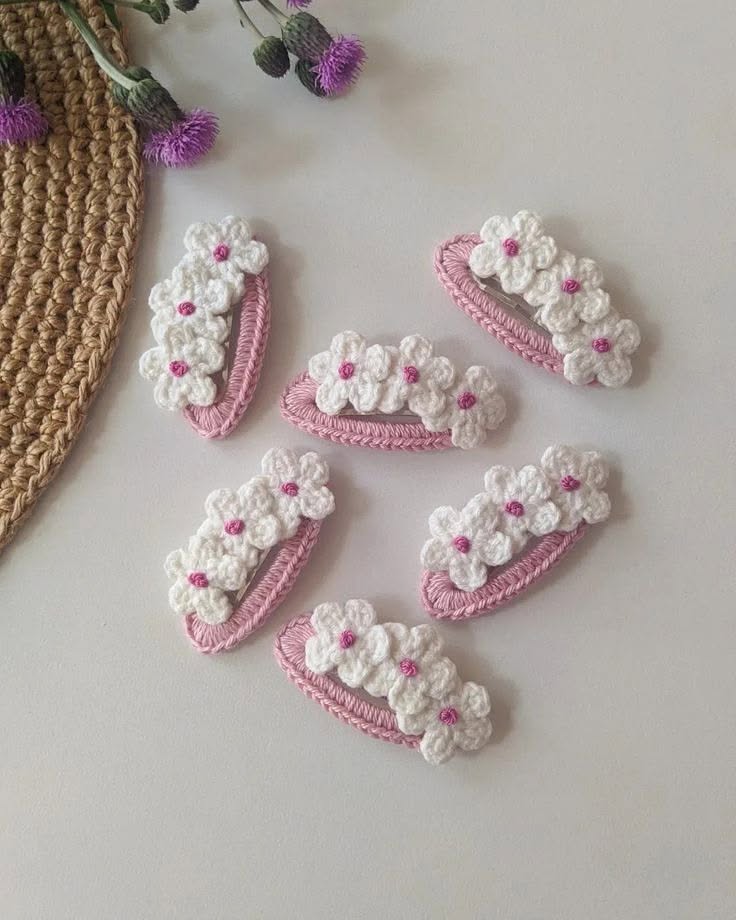 Handmade Crochet Hair Accessories