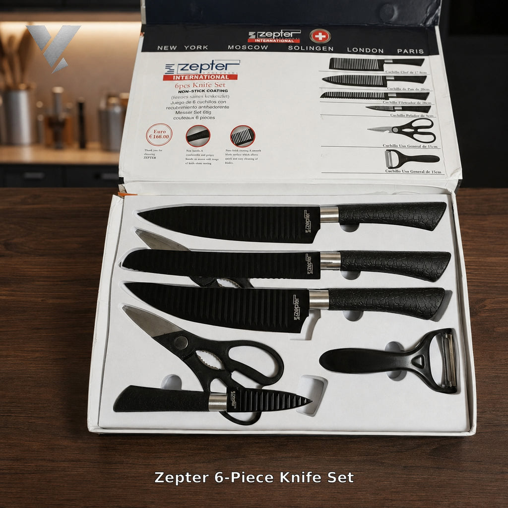 Zepter 6-pices knife set