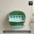 Wall-Mounted Bathroom Organizer