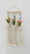 Handmade Macrame Jhula / Hanging Shelf