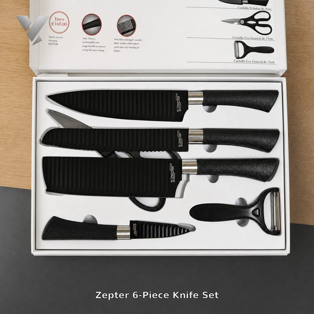 Zepter 6-pices knife set