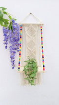 Handmade Macrame Jhula / Hanging Shelf